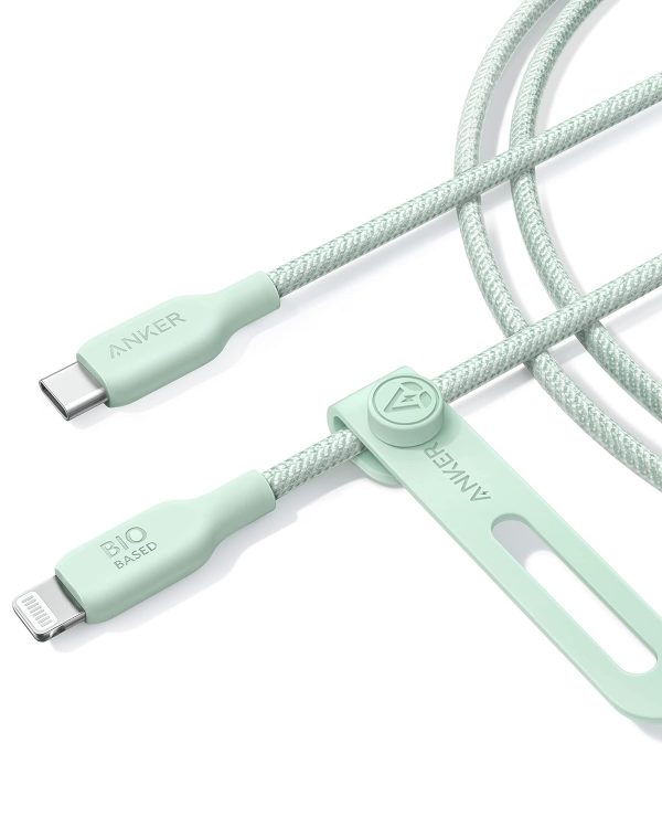 Anker 542 USB-C to Lightning Cable(Bio-Nylon 6ft)  Verde
