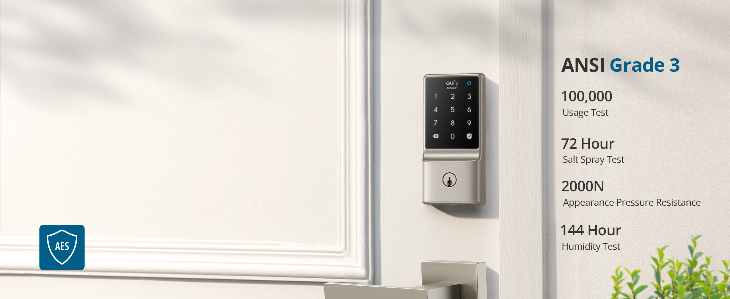 Eufy Security Smart Lock C210 Dorado - Imagen 3
