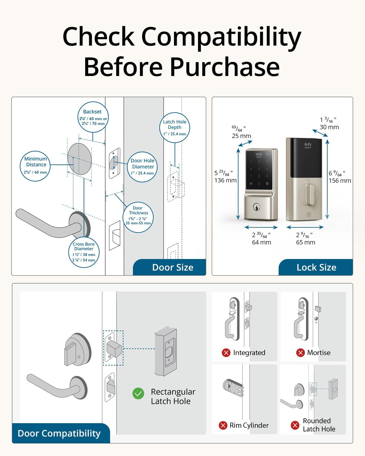Eufy Security Smart Lock C210 Dorado - Imagen 9