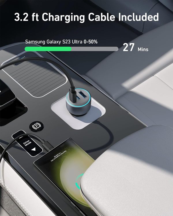 Anker 335 Car Charger (67W) - Imagen 3