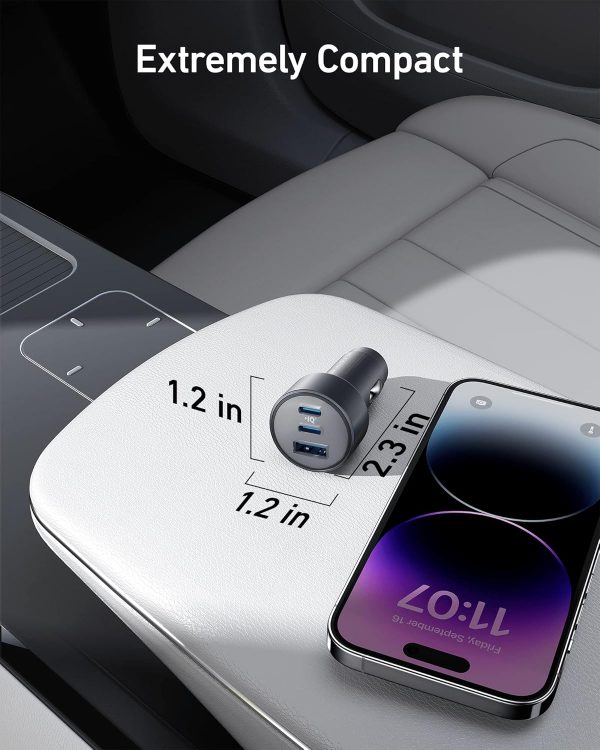 Anker 335 Car Charger (67W) - Imagen 4