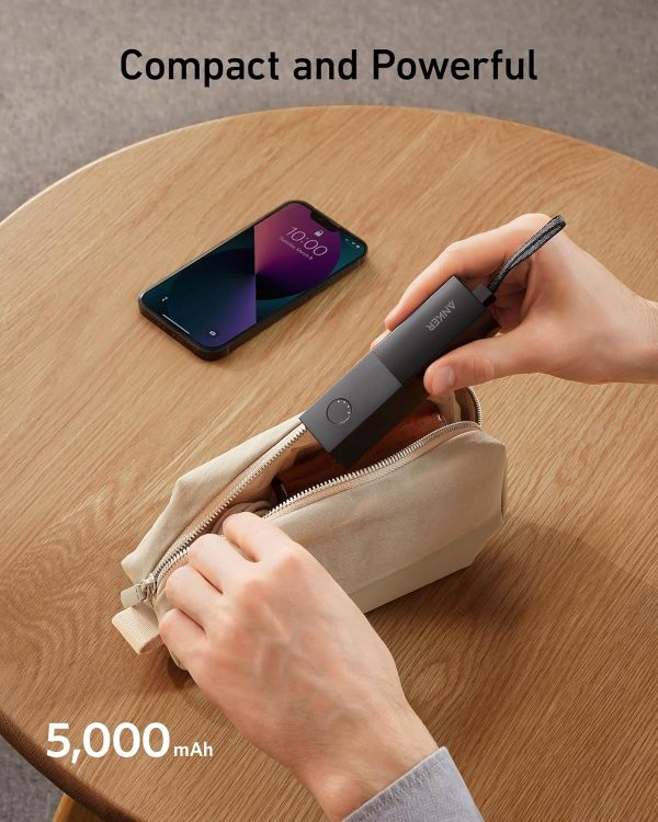 Anker 511 Power Bank (PowerCore Fusion 5K) Negro - Imagen 3