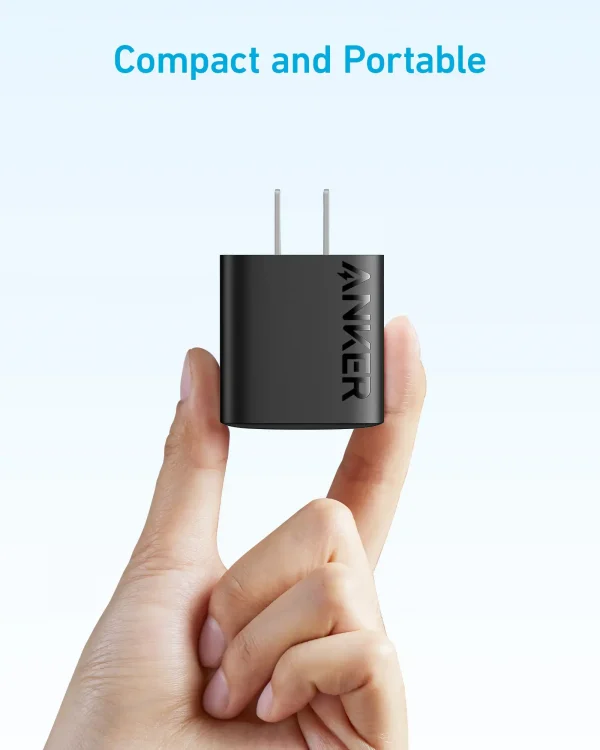 Anker Select Charger (20W) Con Cable USB-C Negro - Imagen 4