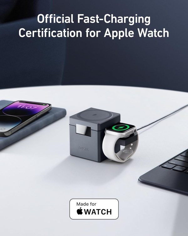 MagGo Wireless Charging Station (3-in-1 Cube) - Imagen 5