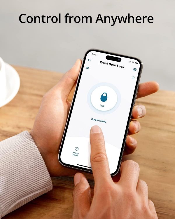 Eufy Security Smart Lock C210 Gris - Imagen 2