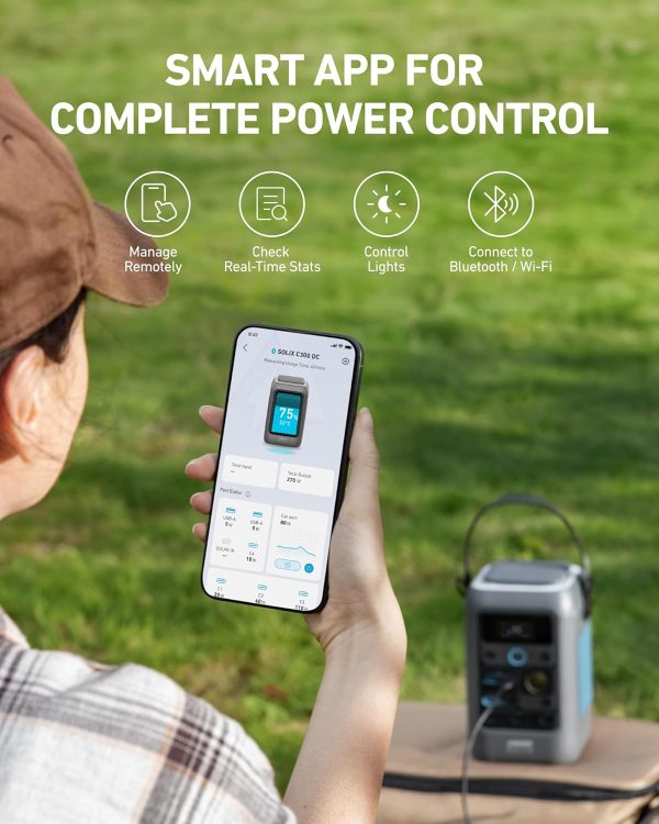 Anker SOLIX C300X DC Portable Power Station - (288Wh) | 300W - Imagen 8
