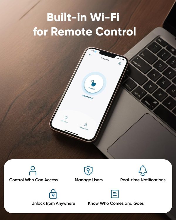 Eufy Smart Lock C30 (Negro) - Imagen 3