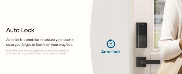 Eufy Smart Lock C30 (Negro) - Imagen 4