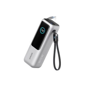 Anker 25K, 165W, Built-In USB-C and Retractable CABLE GRIS