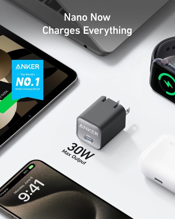 Anker 511 Charger (Nano 3, 30W) Negro - Imagen 2
