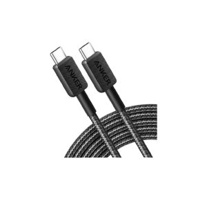 Anker 322 60W Braided USB-C to USB-C Cable (10ft) Negro