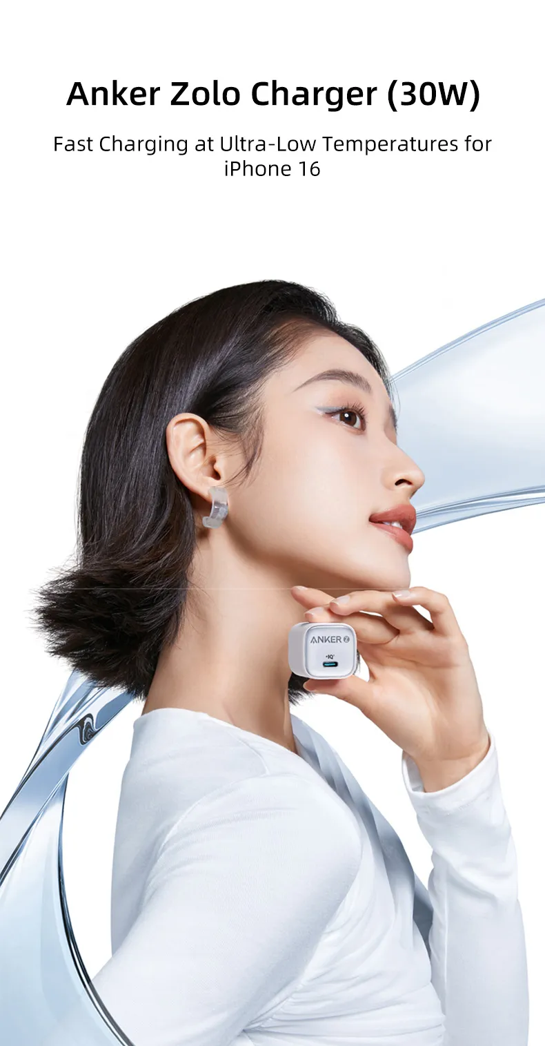 Anker Zolo Charger (20W, PD 3.0) Blanco - Imagen 2