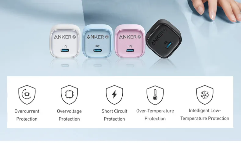 Anker Zolo Charger (20W, PD 3.0) Blanco - Imagen 4