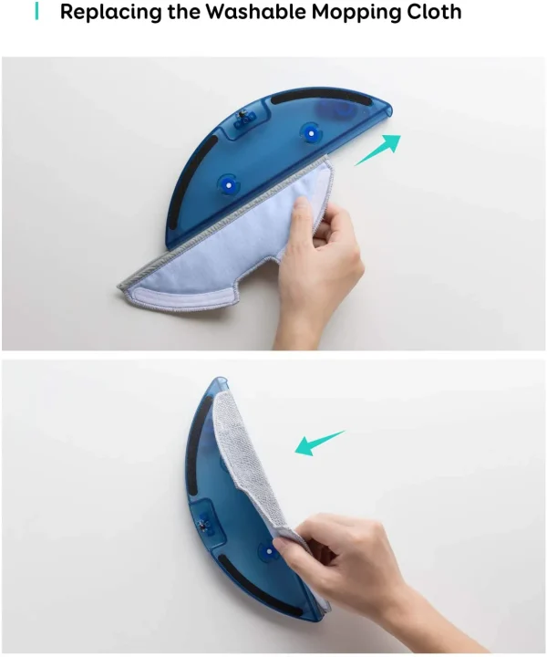Eufy Washable Mopping Cloth for RoboVac G10/G20/G30 Hybrid - Imagen 2