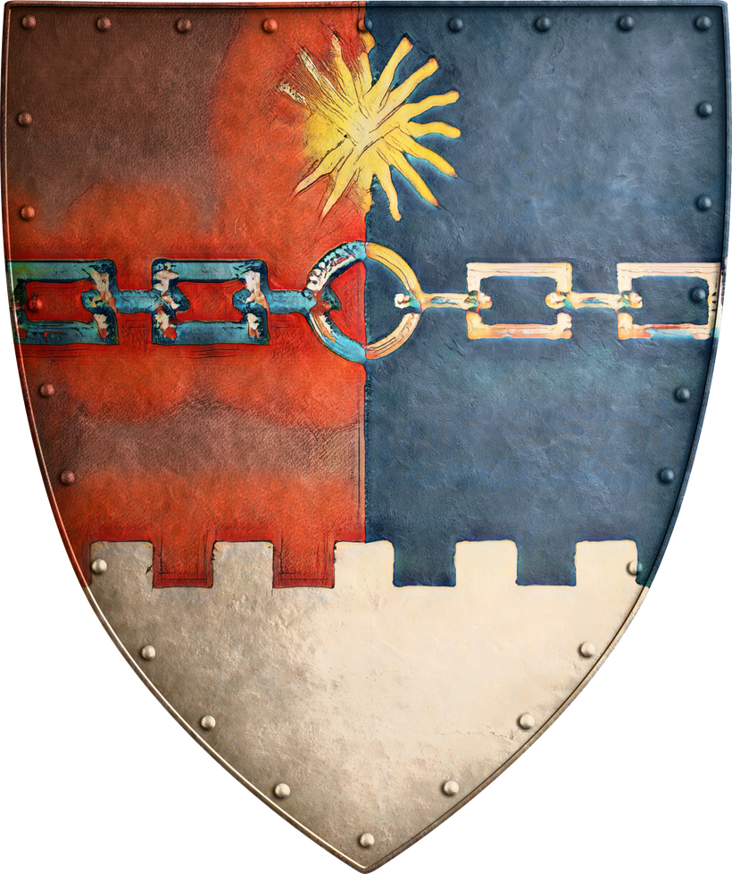 Medieval Heater Shield: Kingdom of France