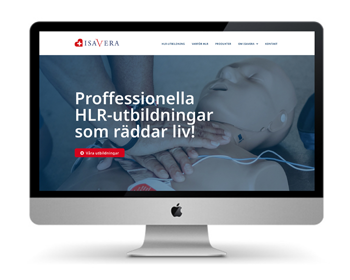 Websida Isavera HLR