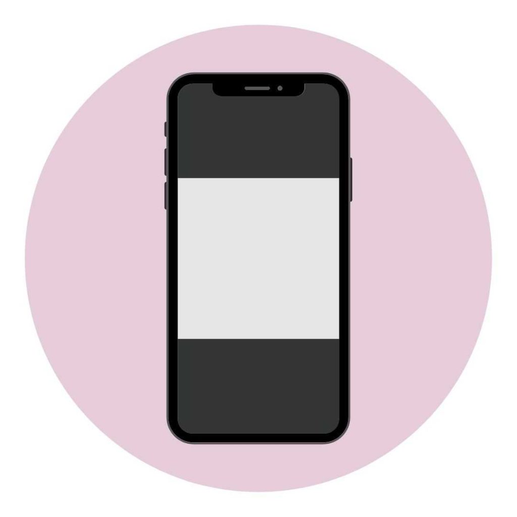 Illustration på ett videoformat för Facebook videoannonsering B2C 2022 i mobilvy.