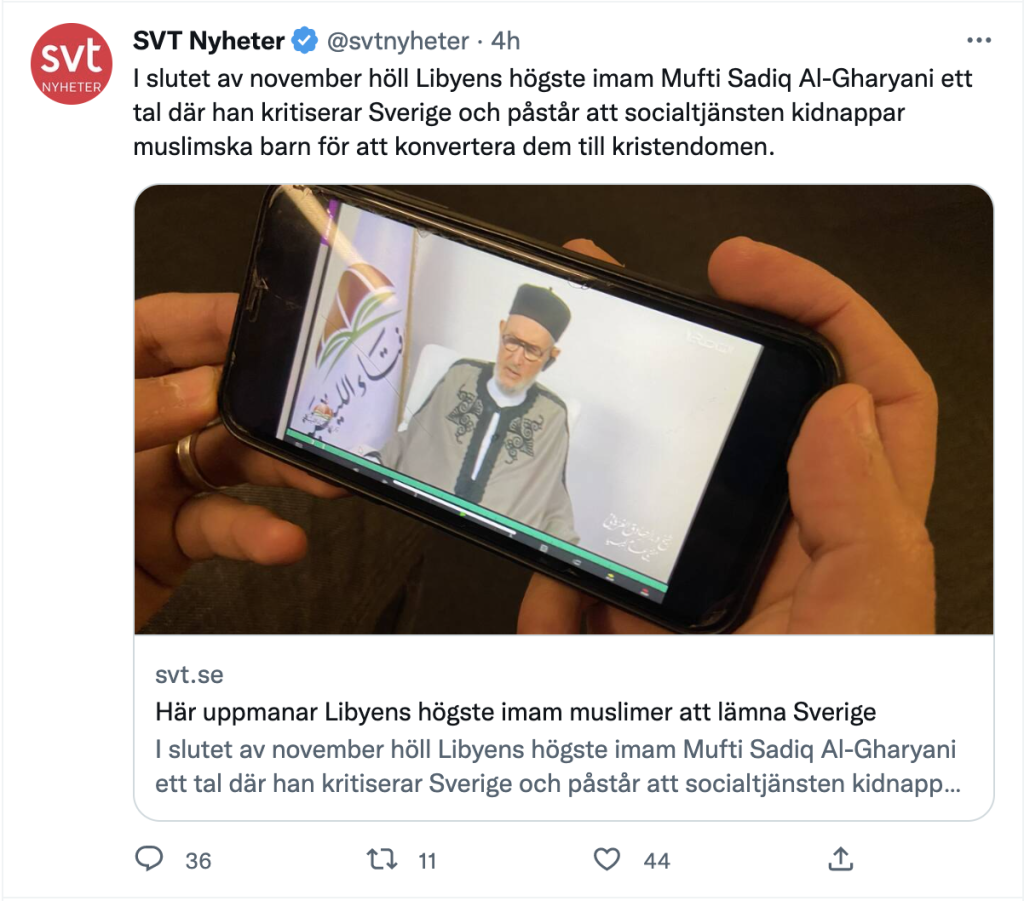 Exempel på Video-annons på Twitter