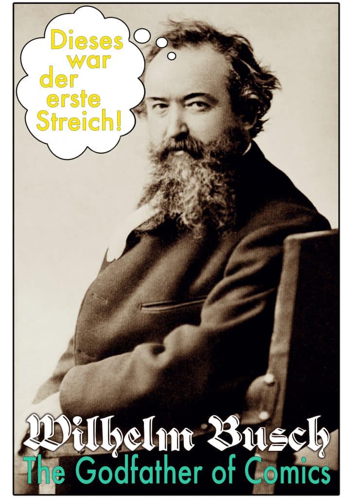 Scripts Available Wilhelm Busch poster