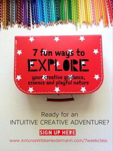 Intuitive Creative Adventure Invitation