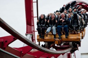 Vuoristorata Roller Coster Kööpenhaminan Tivoli