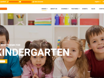 Thailand Web Design Website Kindergarten & Children Doctor