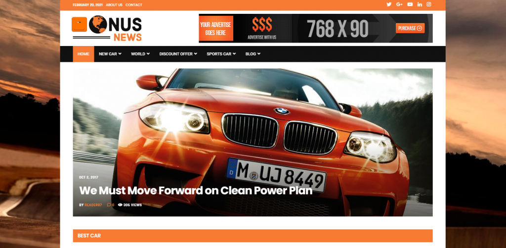 Webdesign Cars Bangkok Thailand