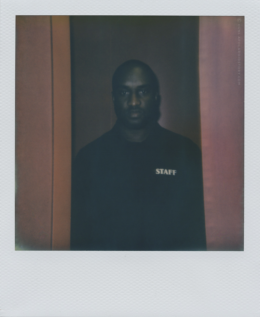 VIRGIL ABLOH A POLAROID STORY POLAROID