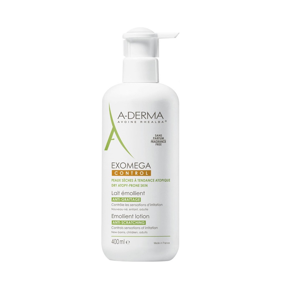 A-Derma Exomega Control Emolient Lotion 400 ml