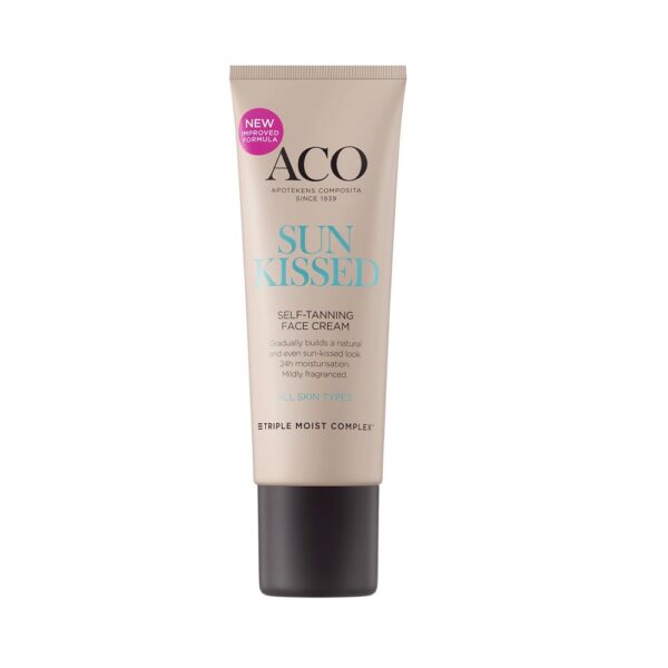 ACO Sun Kissed Self Tanning Face Cream 50 ml web