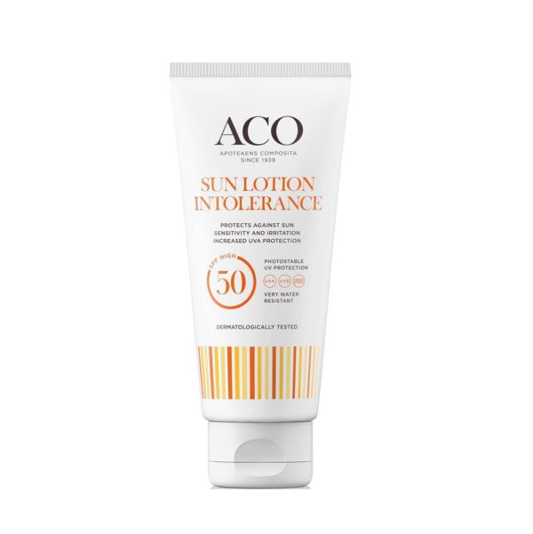 ACO Sun Lotion Intolerance SPF 50 100 ml web