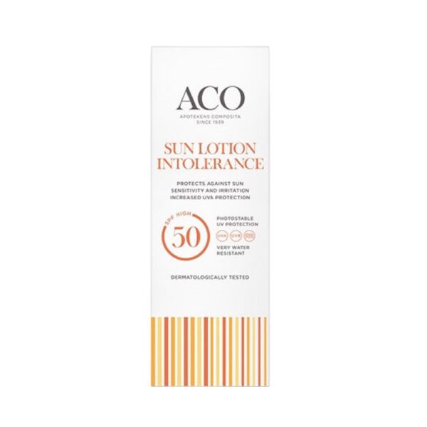 ACO Sun Lotion Intolerance SPF50 100 ml web