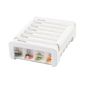ANABOX 7 days COMPACT - white