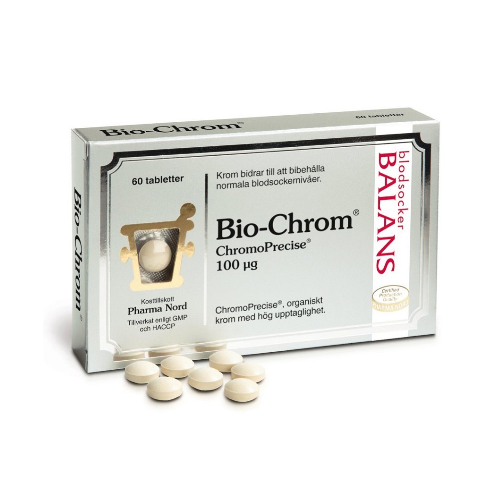 Bio-Chrom 100 ug 60 tabletter