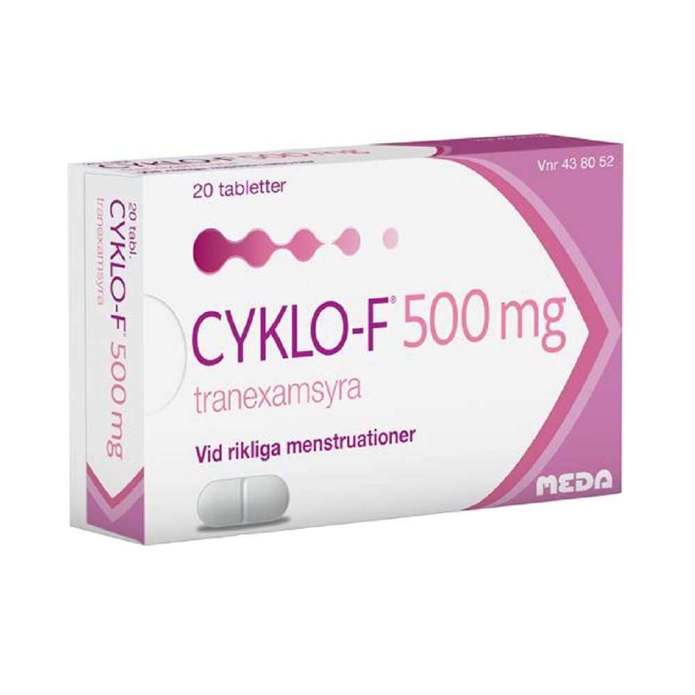 CYKLO-F 500 mg 20 tabletter
