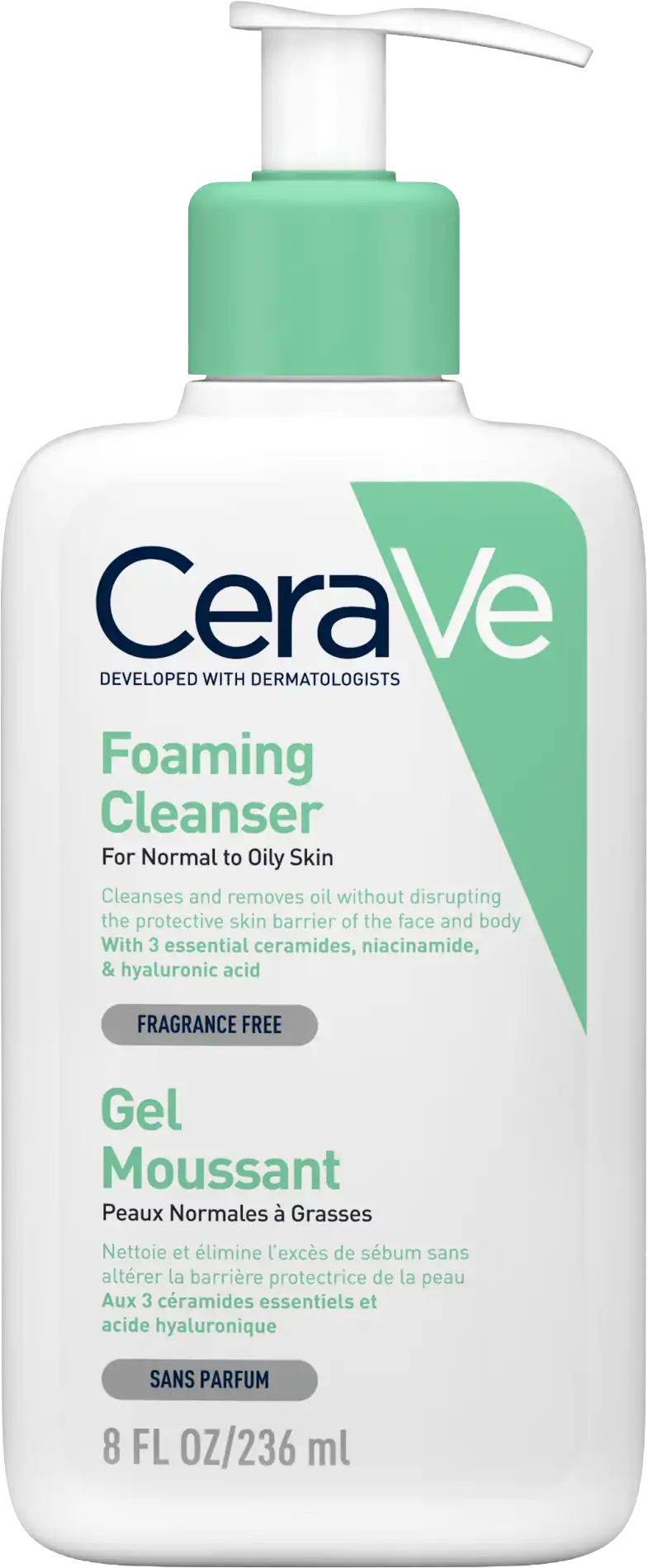 CeraVe Foaming Cleanser Normal and Oily Skin 236 ml