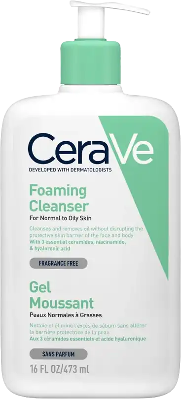 CeraVe Foaming Cleasner Gel Moussant 473 ml