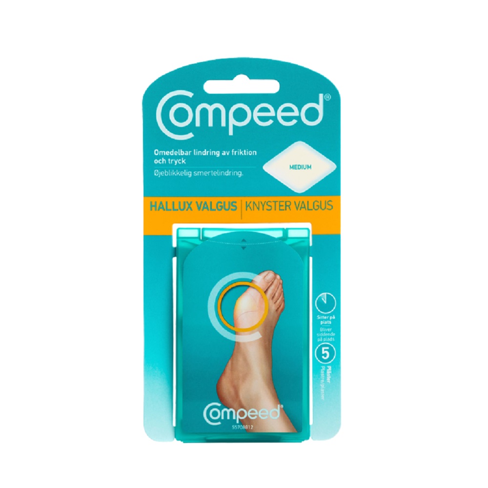 Compeed Hallux Valgus 5 Plåster