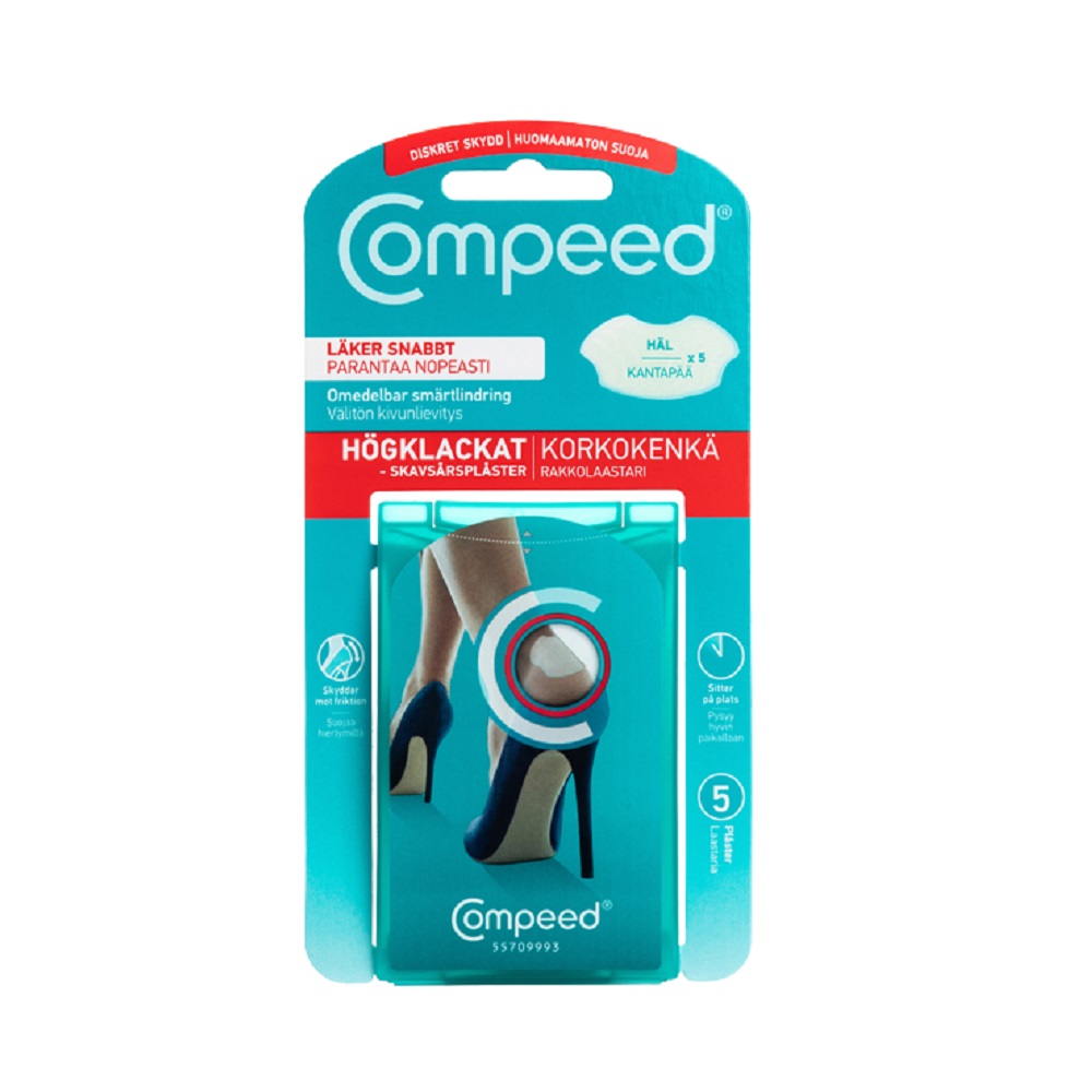 Compeed High Heel Skavsårsplåster 5 Plåster