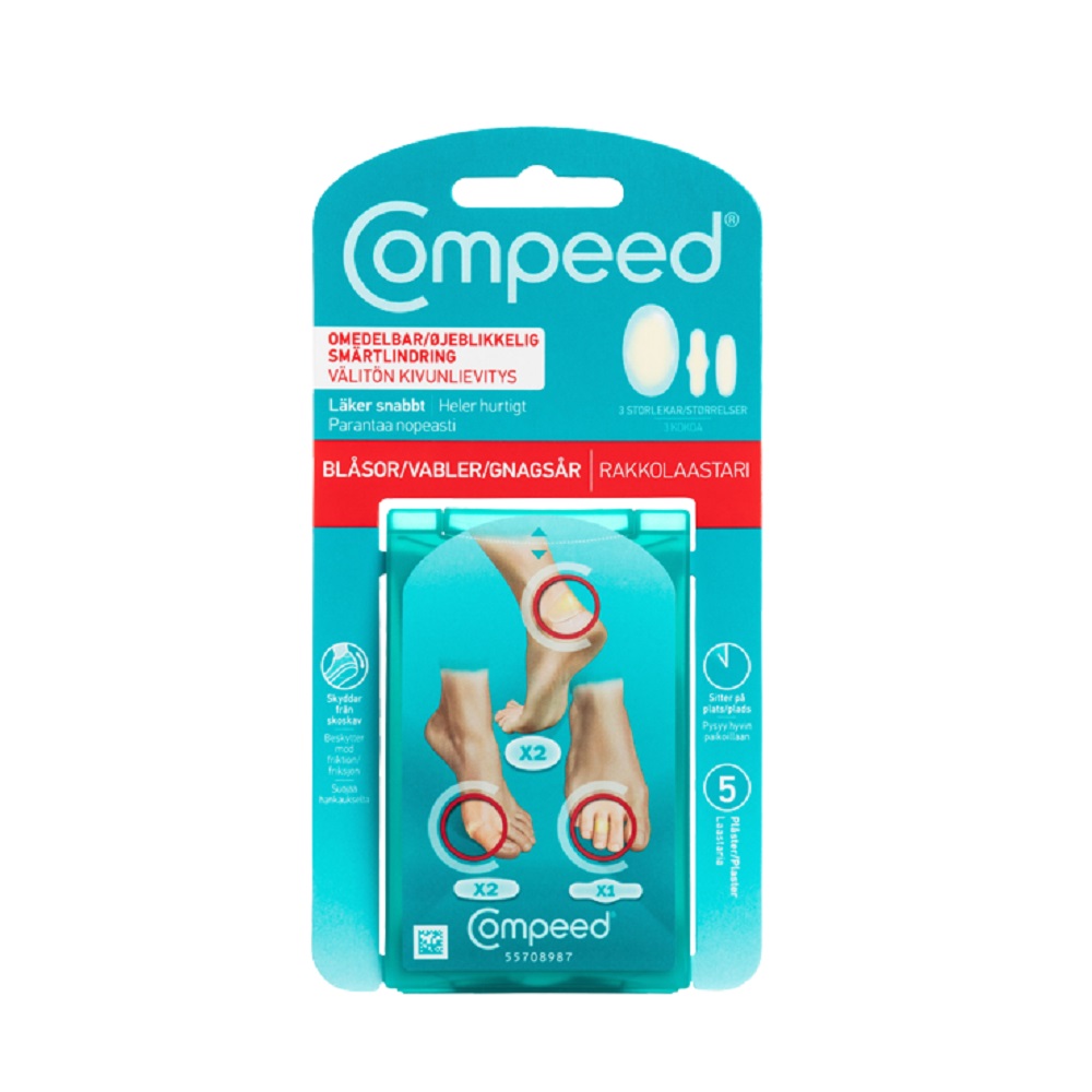 Compeed Mix pack 5 SKAVSÅRSPLÅSTER