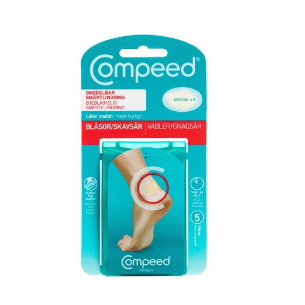 Compeed Skavsarsplaster Medium 5 Plaster web