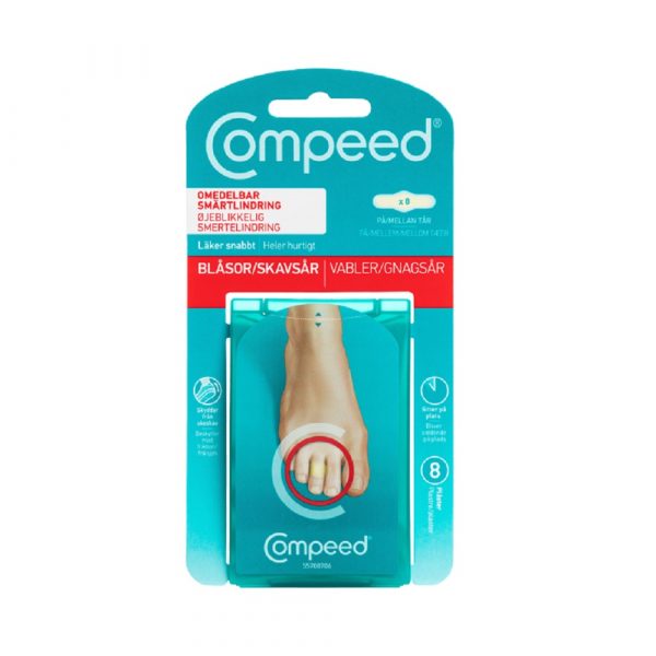 Compeed Skavsarsplaster On Toes 8 Plaster web