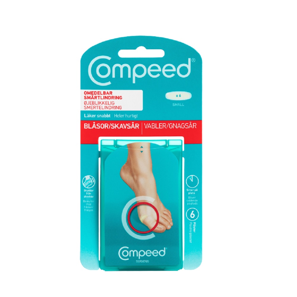 Compeed Skavsårsplåster Small 6 Plåster