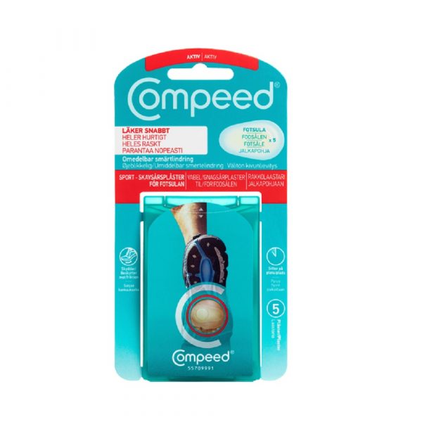 Compeed Skavsarsplaster Sport Fotsula 5 Plaster web