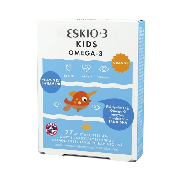 ESKIO 3 Kids Chewable 27 tabletter web