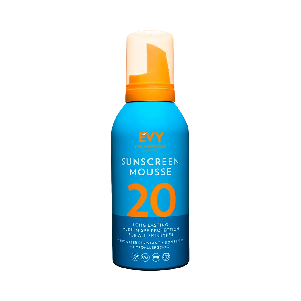 EVY SUNSCREEN MOUSSE SPF 20, 150 ml