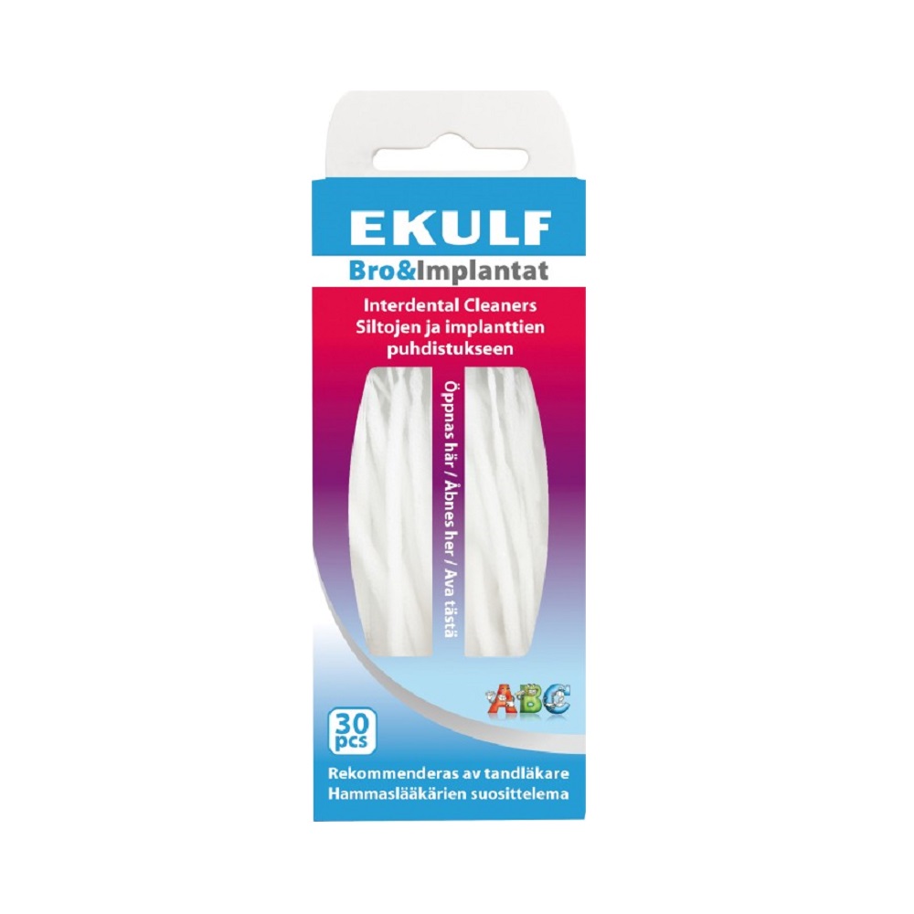 Ekulf Interdental Cleaners tandtråd 30 st