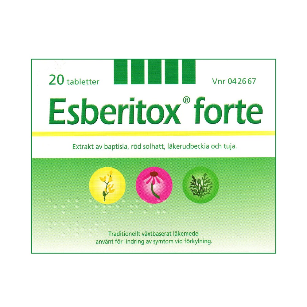 Esberitox Forte 20 tabletter 1 Esberitox Forte 20 tabletter