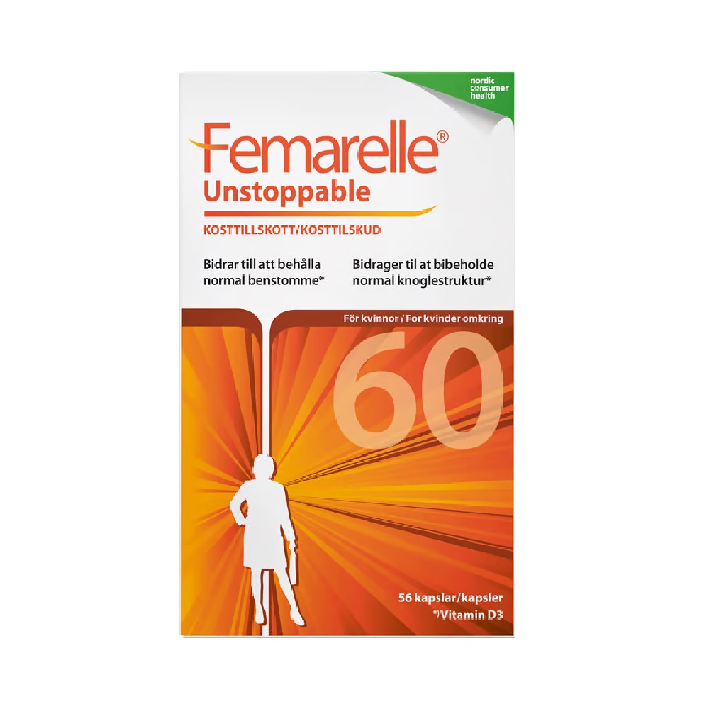 Femarelle Unstoppable 56 kapslar 1 Femarelle Unstoppable 56 kapslar