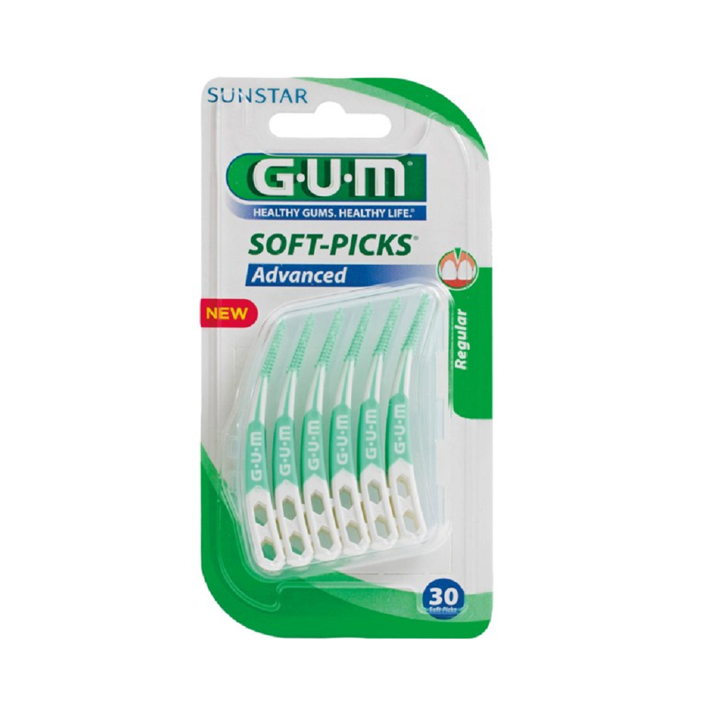 GUM SOFT-PICKS ADVANCED M 30 st